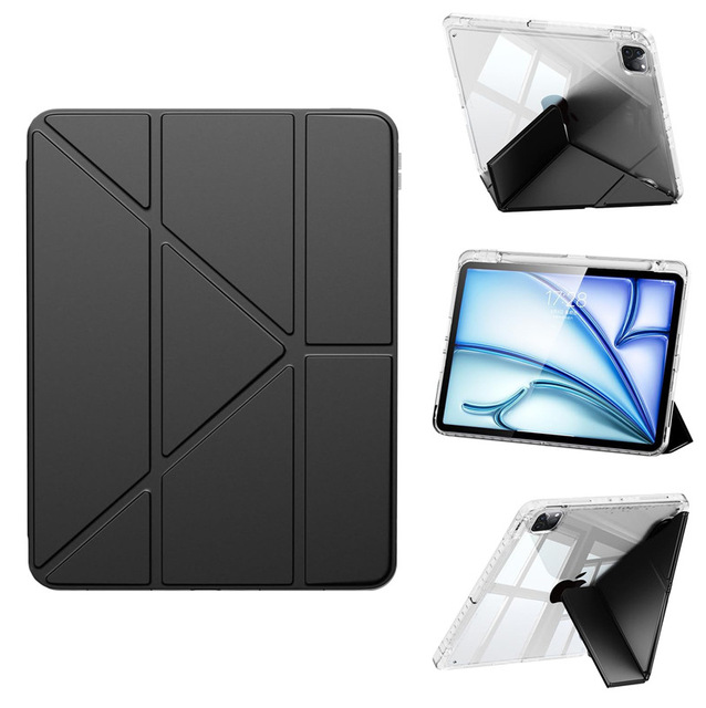 2024 New High Quality Crystal Clear Polycarbonate Shockproof Dustproof Cute for iPad 5th/6th Gen Air 1/2 9.7inch Child Case