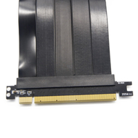 Autres accessoires d'ordinateur Pcie3.0 Express Card vers pcie x16 carte graphique pci-express 16X à 16X 90 degrés Riser Cable Reverse