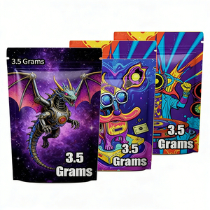 Bolsas Desodorantes Personalizadas de Grado Alimenticio, Autoportantes (3.5g/7g/14g/28g), Película de PE Termosellable con Logotipo - Product Image 3