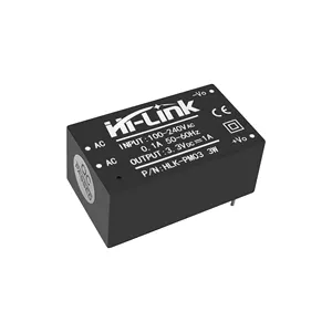 HLK-PM03 220V hingga 3.3V 1A 3W AC-DC step-down modul konverter daya mini