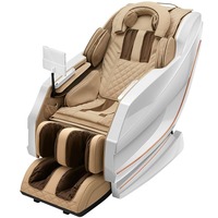 Fauteuil de massage 4D moderne 2025 avec massage de la tête, suivi SL, inspiré des vaisseaux spatiaux, Thaïlande
