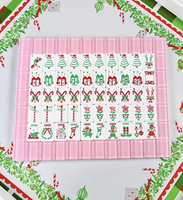 Jeu de Mahjong Américain Holly Jolly Christmas, 160 tuiles gravées, édition de Noël, design festif, tuiles de Mahjong de luxe