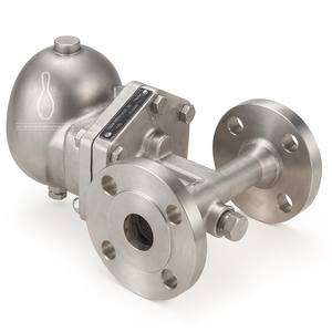 Trampa de vapor termostática y de flotador de bola con brida de acero inoxidable BFSS5F ASTM A351 CF8M SS316L PN16 - Product Image 3