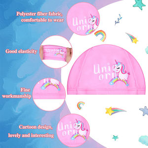 <span class=keywords><strong>Gorro</strong></span> de natación personalizado de fábrica con dibujos de animales para niños, <span class=keywords><strong>gorro</strong></span> de natación para niñas y niños, <span class=keywords><strong>gorro</strong></span> de natación elástico para <span class=keywords><strong>piscina</strong></span> para niños de 1 a 10 años - Product Image 3