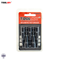 TOOLJOY BSCI – Jeu de douilles magnétiques industrielles 65 mm pour tournevis à embout, chromé, personnalisable OEM, poignée en plastique acétate – Entretien DIY