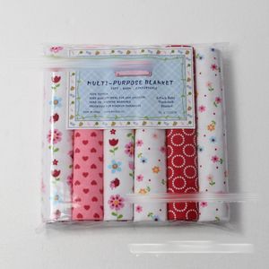 Manta de Algodón Cómoda para Recién Nacido, Manta para Bebé Niña para Exteriores, Estampado de Dibujos Animados, Sábanas de Alta Calidad para Bebé Niño, Juego de 6 Piezas - Product Image 5