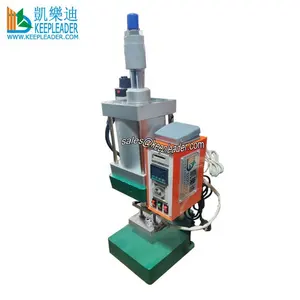 Pneumatic Heat Press Embossing Hot Stamping Machine for Leather_Wood_Plastic_Rubber Indent Mark Labels Thermoprinting Imprinters