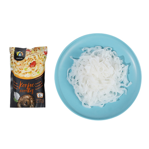 Pâtes <span class=keywords><strong>Konjac</strong></span> Tagliatelle sans lait, à consommation directe, biologiques, instantanées, faibles en glucides, cétogènes, sans gluten, végétaliennes, sans gras, en boîte ou en sachet - Product Image 1