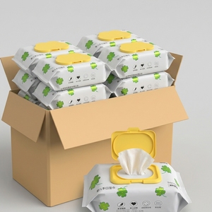 Lingettes pour bébés les plus vendues, de qualité supérieure, sûres pour la peau, lingettes épaisses en tissu non tissé pour les mains et la bouche, pour un usage domestique - Product Image 6
