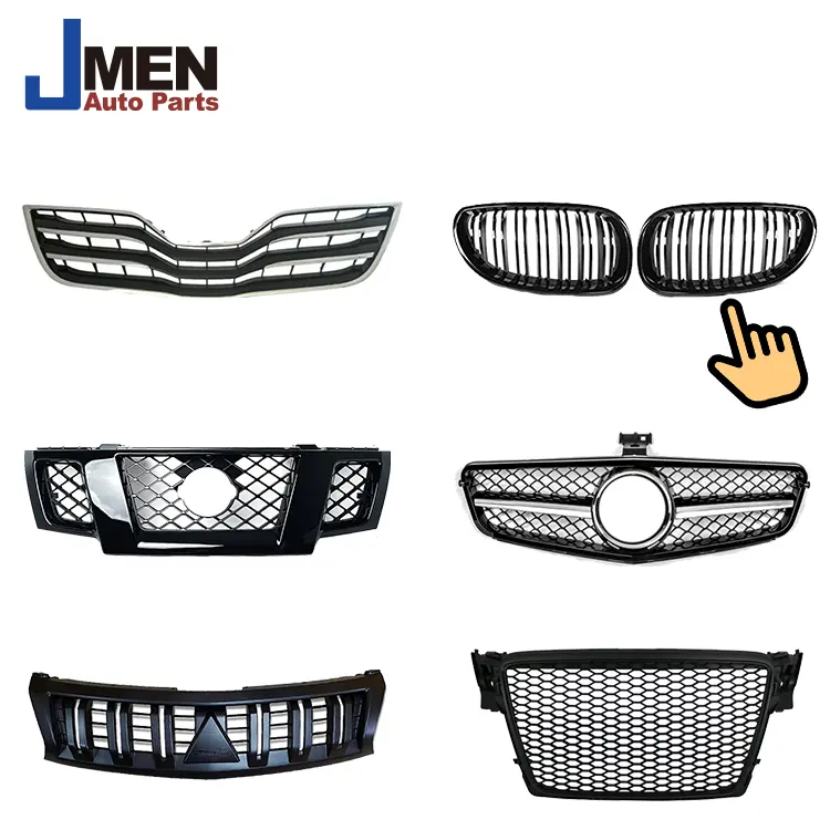 Jmen Grill Grill Mobil TOYOTA, Bumper Radiator Ventilasi, Suku Cadang Mobil, Bodi Mobil