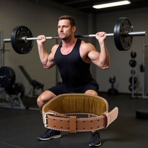 Soporte Lumbar Color Café L para Levantamiento de Pesas, Equipos y Accesorios de Entrenamiento - Product Image 2