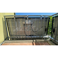 Crochets de fixation photovoltaïques pour balcon, support de montage de panneaux solaires, crochet solaire métallique pour balcon, support de fixation pour balcon