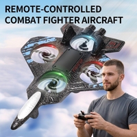 Drone RC en mousse EPP avec lumière, jouet volant télécommandé, avion, hélicoptère, planeur, avion de combat en mousse pour figures