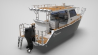 Bateau à moteur en aluminium de 8 m pour la navigation en haute mer, yacht en alliage, bateau de luxe, bateau de croisière, bateau de pêche, Chine