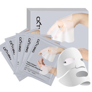 Soin de la peau, collagène, vitamine C, anti-rides, raffermissant, nourrissant, hydratant, minimiseur de pores, masque facial stimulant la puissance profonde - Product Image 1