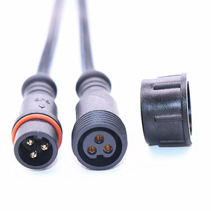 GJQ--DC M10 <b>Waterproof</b> <b>Cable</b> 2-6 Core Aviation Plug IP66 Plastic Shell DC Connector Male Female Mating - Product Image 3