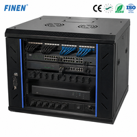 Armoire murale robuste avec porte battante CE ISO SPCC OEM ODM en stock pour l'installation de systèmes de surveillance dans les centres commerciaux