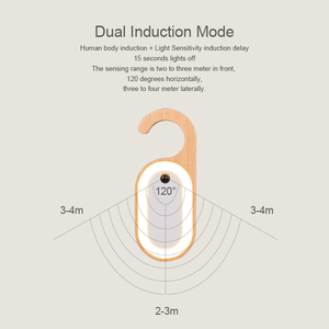 <span class=keywords><strong>Buona</strong></span> lampada da interno a Led con sensore di movimento a luce notturna illumina la bacheca con gancio - Product Image 2