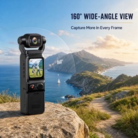Caméra d'action 4K portable, caméra de vlog, caméscope stabilisé pour le cyclisme en extérieur, applicable à de multiples scènes, grand angle 150°, MicroSD 1,9 pouces