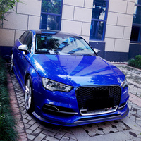 Veidt Apto para Modelos 14-16, Apto para Audi A3, Parrilla Delantera Modificada RS3, Accesorios de Mejora Especiales