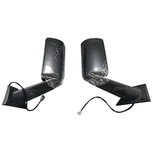 Conjunto de Espejo Retrovisor Lateral Negro para <span class=keywords><strong>Freightliner</strong></span> Cascadia 2018-2024, Calefactable y Ajustable Eléctricamente, Reemplaza OEM A22-73907-005 /006 - Product Image 3
