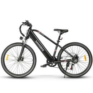 จักรยานไฟฟ้าเสือภูเขาออฟโรดสำหรับผู้ชาย36V, จักรยานเสือภูเขาไฟฟ้าขนาด26นิ้วพร้อมโครงเหล็กระยะทาง50กม. ส่งตรงจากคลังสินค้าในยุโรป - Product Image 3