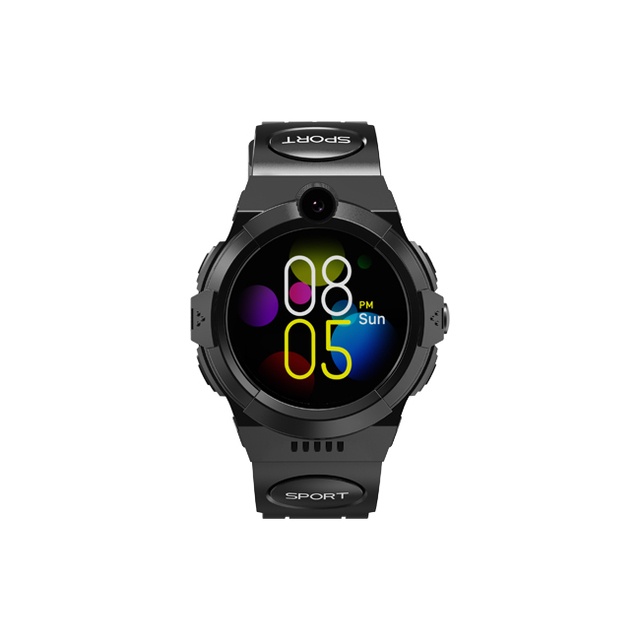 4G Kids GPS Watch with GPS Navigation IP67 Waterproof OLED Display SOS Alarm Clock Answer Calls Camera Plastic Band