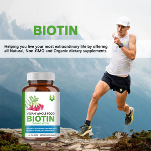 Capsules de biotine de marque privée ODM OEM Capsules de biotine de complément pour la croissance des cheveux Capsules de biotine biologiques pour nourrir la beauté Capsule de biotine - Product Image 4