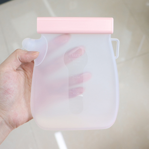<span class=keywords><strong>Bolsas</strong></span> de almacenamiento de leche materna Esenciales de <span class=keywords><strong>lactancia</strong></span> reutilizables 11oz/320ml <span class=keywords><strong>Bolsas</strong></span> de congelador de leche materna doble a prueba de fugas para amamantar - Product Image 3