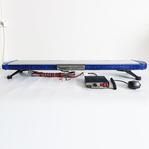 Barra de Luces LED Azul de Alta Potencia de 47 Pulgadas, Nueva, para Techo de Wrangler, Rotativa, de Advertencia, 12V, IP67, Impermeable, de Aluminio - Product Image 6