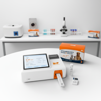 Dynamiker Pets DNP-1016 Kit de Prueba de Fluorescencia Cuantitativa Rápida de 10 Minutos para la Proteína C Reactiva Canina (PCR) Veterinaria, Certificado CE