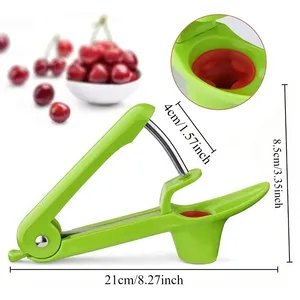 Manual Stainless Steel Cherry Fruit Kitchen Pitter <b>Olive</b> Corer Pit <b>Removal</b> Tool Seed Fruit Vegetable Tools Sustainable Easy - Product Image 3