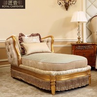 Meubles de chambre à coucher en bois massif de style européen de luxe américain, lit double néoclassique, meubles de maison français, ensemble de chambre à coucher
