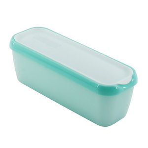 Large size rectangular ice cream box plastic pp storage container household kitchen refrigerator storage box Organization Gadget