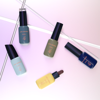 9ml benutzer definierte Mini-Display Farbe rundes Auge Katzen gel Set leere UV-Nagellack Glasflaschen