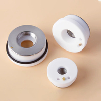 Anneaux en céramique argentée D31*H13.5 M11, accessoires de découpe au laser à fibre, nouvelles pièces de rechange Raylaser, machine de découpe au laser à fibre 1064nm