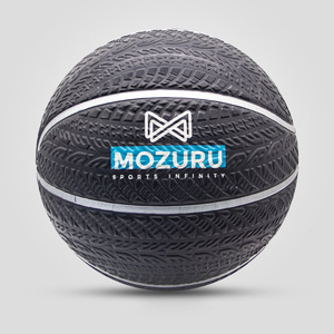 Balón <span class=keywords><strong>de</strong></span> <span class=keywords><strong>Baloncesto</strong></span> Profesional <span class=keywords><strong>de</strong></span> Cuero Inflable Negro con LOGO Personalizado para Entrenamiento Deportivo Tamaño Oficial 7 - Product Image 1