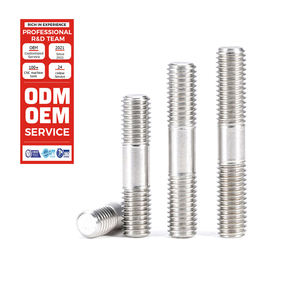 Hochbelastbarer Titan-Doppelendbolzen für Marine-Deckhardware und Befestigungslösungen in rauen Umgebungen - Product Image 1