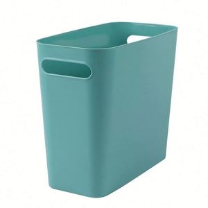 <b>Plastic</b> 10L Open Top Black Eco-Friendly Rectangular Customized Size Trash Can <b>Kitchen</b> Bathroom Bedroom Storage Bucket Garbage - Product Image 3