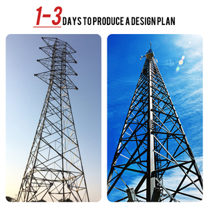 Nhiệm vụ nặng nề 5g lưới thông tin liên lạc tháp mạ kẽm với nền tảng thiết kế Viễn Thông tháp & phụ kiện - Product Image 2