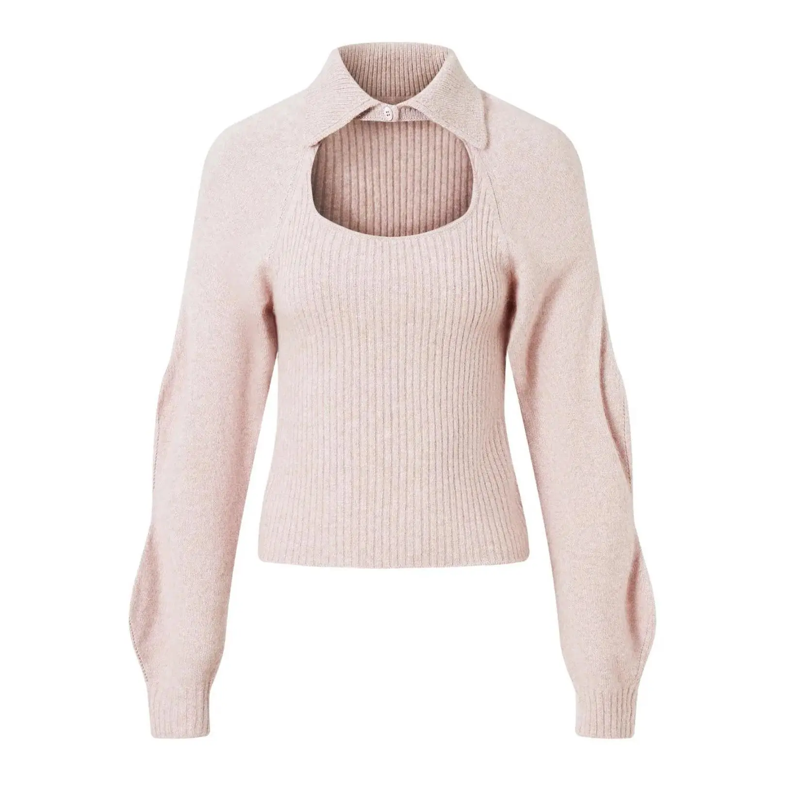 FYB New Autumn Fashion Lady's Elegant Chain Vest Zip Cardigan Jacket Knitted Pants 2 Piece Set Women Knit Track Suit Sweater Set
