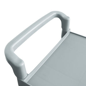 สีเทาสี3ชั้นพลาสติกร้านอาหารอาหารที่ให้บริการรถเข็นยูทิลิตี้สำหรับภาชนะและแผ่นคอลเลกชัน - Product Image 2