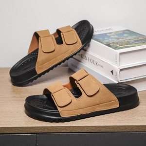 Sandalias con Hebilla - Modernas, de Alta Gama, Antideslizantes, para Exteriores, con Suela Gruesa, para Hombre, Verano - Product Image 1