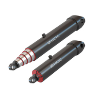 Mini actionneur linéaire télescopique de cylindre hydraulique de 24V avec le contrôle avancé de mouvement avec la course réglable