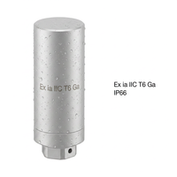 Capteur de vibrations sans fil JINWEI GZ-WTVS 16 bits ADC 3 axes Ex ia IIC T6 Ga IP66 RS485 11KHz avec plateforme cloud pour la maintenance prédictive