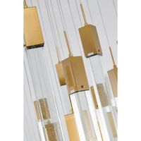 Lustre suspendu moderne personnalisable pour escalier à haut plafond, cristal, escalier, luxe, longs lustres