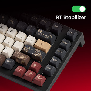 Clavier magnétique AKKO TAC75 HE, clavier à interrupteurs magnétiques Lord of the Mysteries, claviers He, RT 0,005 mm, rétroéclairage ARGB - Product Image 4