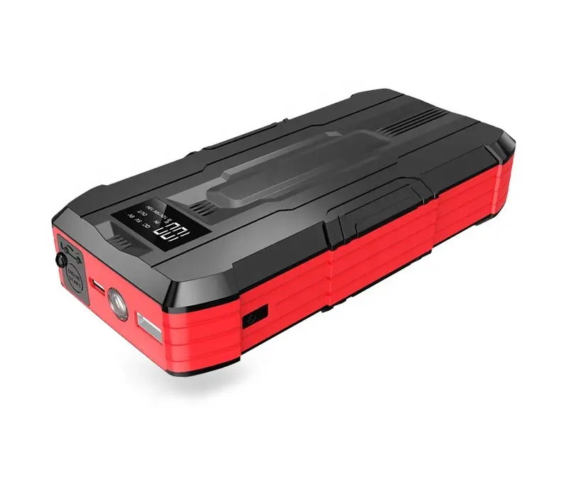 Cargador de batería de coche de 12v y 18000mah, arrancador de batería portátil con pantalla Digital inteligente