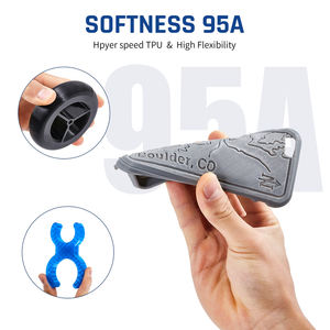 <span class=keywords><strong>Eryone</strong></span> Haute Vitesse 1.75mm <span class=keywords><strong>TPU</strong></span> Noir 1KG pour Imprimante FDM Produit Plastique - Product Image 3