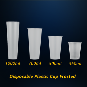 Tùy chỉnh dày PP Ly nhựa dùng một lần rõ ràng drinkware cho Cà Phê Trà bong bóng số lượng lớn đặt hàng hỗ trợ từ nhà sản xuất - Product Image 3